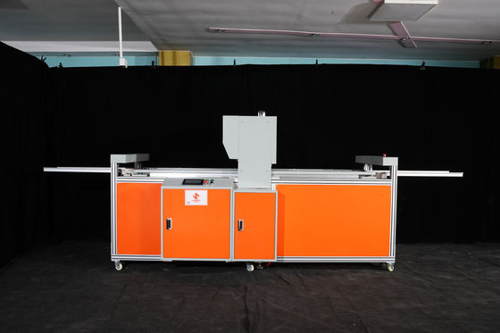 তেল চাপ চালিত 1.8KW এইচভিএসি এয়ার ফিল্টার তৈরির মেশিন