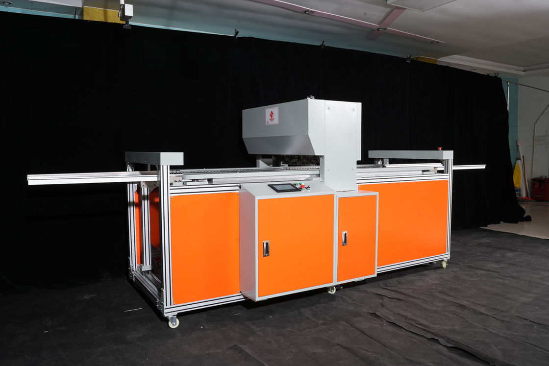 তেল চাপ চালিত 1.8KW এইচভিএসি এয়ার ফিল্টার তৈরির মেশিন