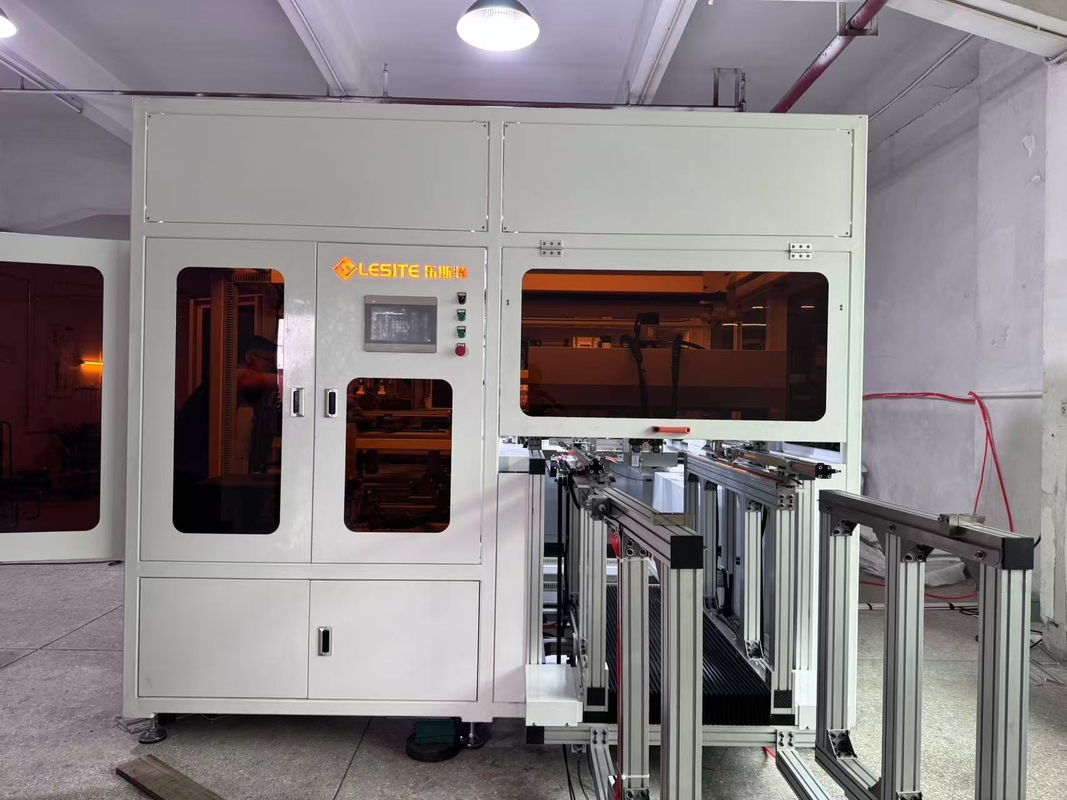 LESITE 20KW স্বয়ংক্রিয় এয়ার ব্যাগ ফিল্টার উৎপাদন লাইন 220V
